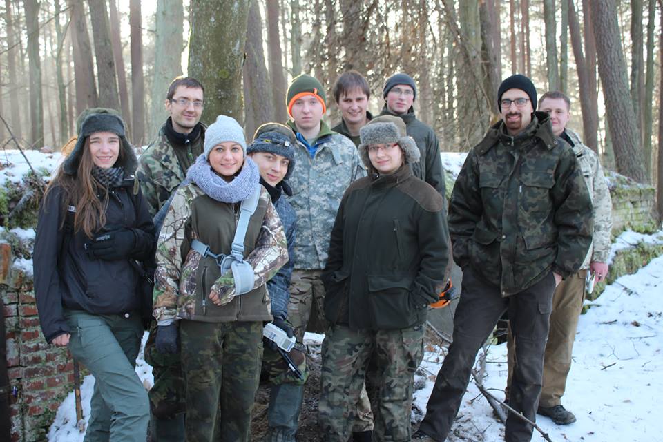 Zimowy monitoring nietoperzy w DPN, fot Patrycja Hennik