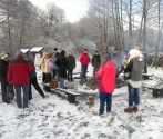 Fotorelacja ze spotkania- Rekreacja i edukacja późną jesienią w DPN